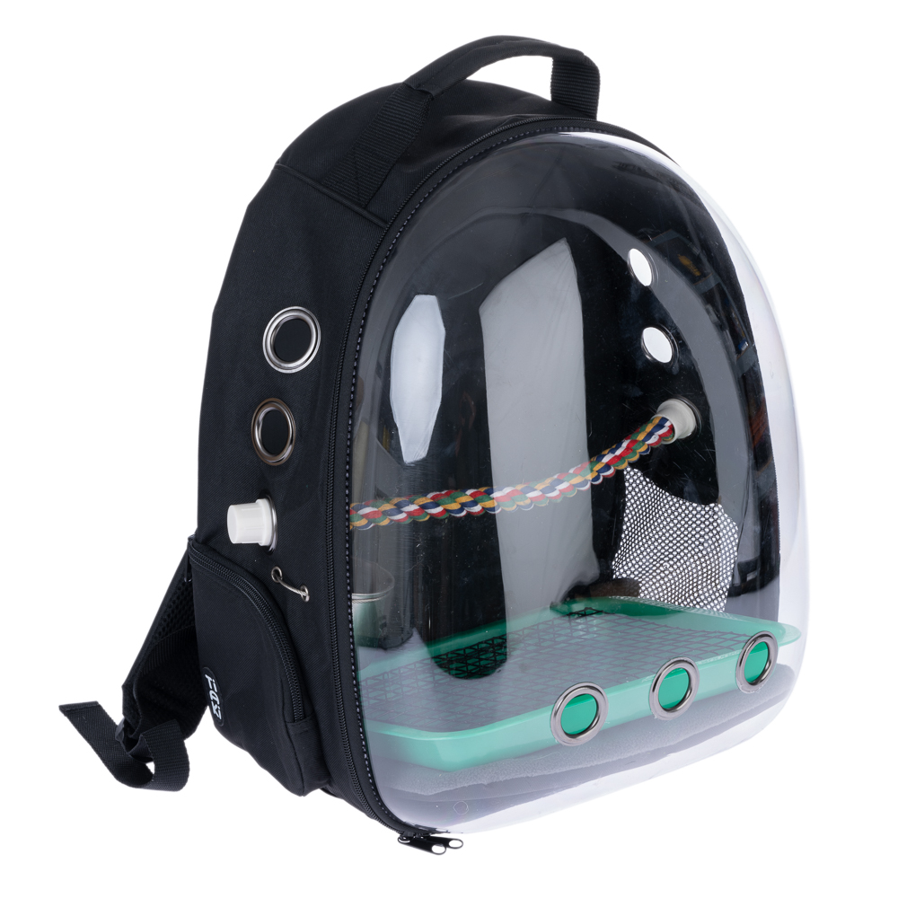 TIAKI plecak transportowy dla ptaków Capsule - Dł. x szer. x wys.: 33 x 28 x 42 cm miniaturka