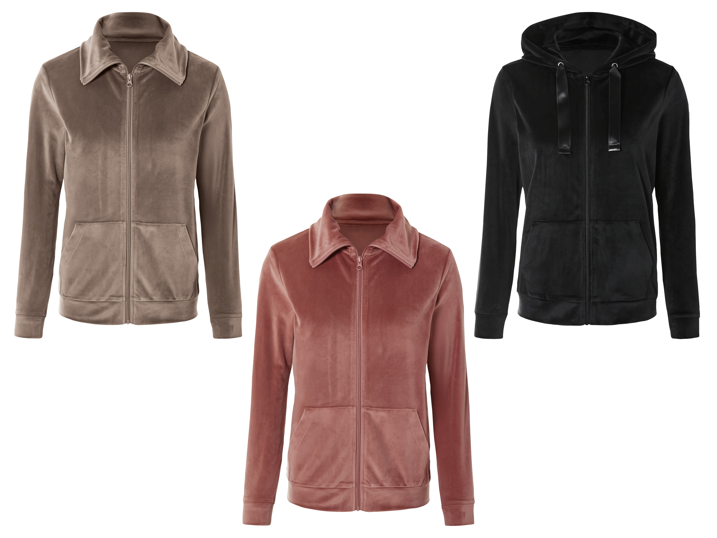 esmara® Bluza damska z weluru miniaturka