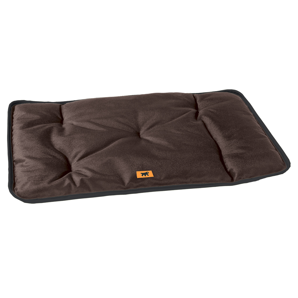 Poduszka dla psa Ferplast Jolly, brązowa - Dł. x szer. x wys.: 83 x 50 x 3 cm miniaturka