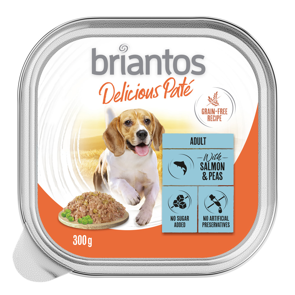 Briantos Delicious Paté, 9 x 300 g - Ryba z groszkiem