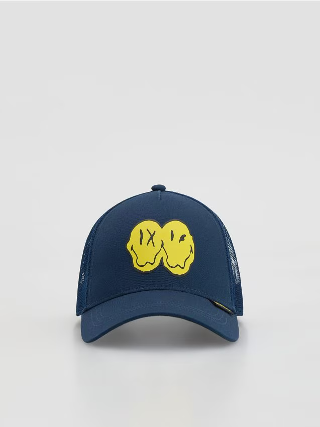 Reserved - Czapka SmileyWorld® - granatowy