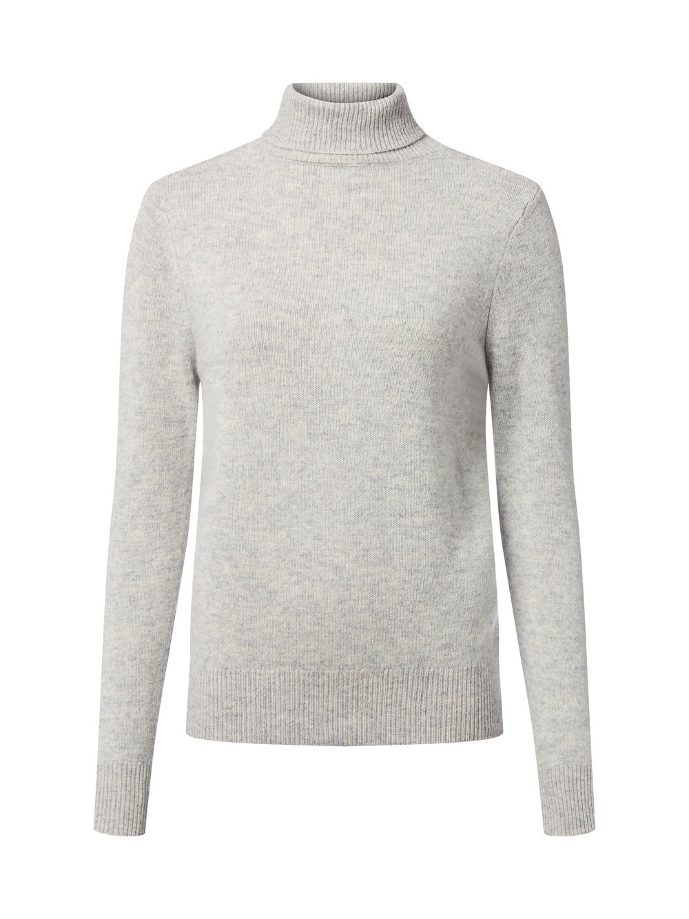 brookshire Sweter damski Kobiety Wełna szary marmurkowy, M