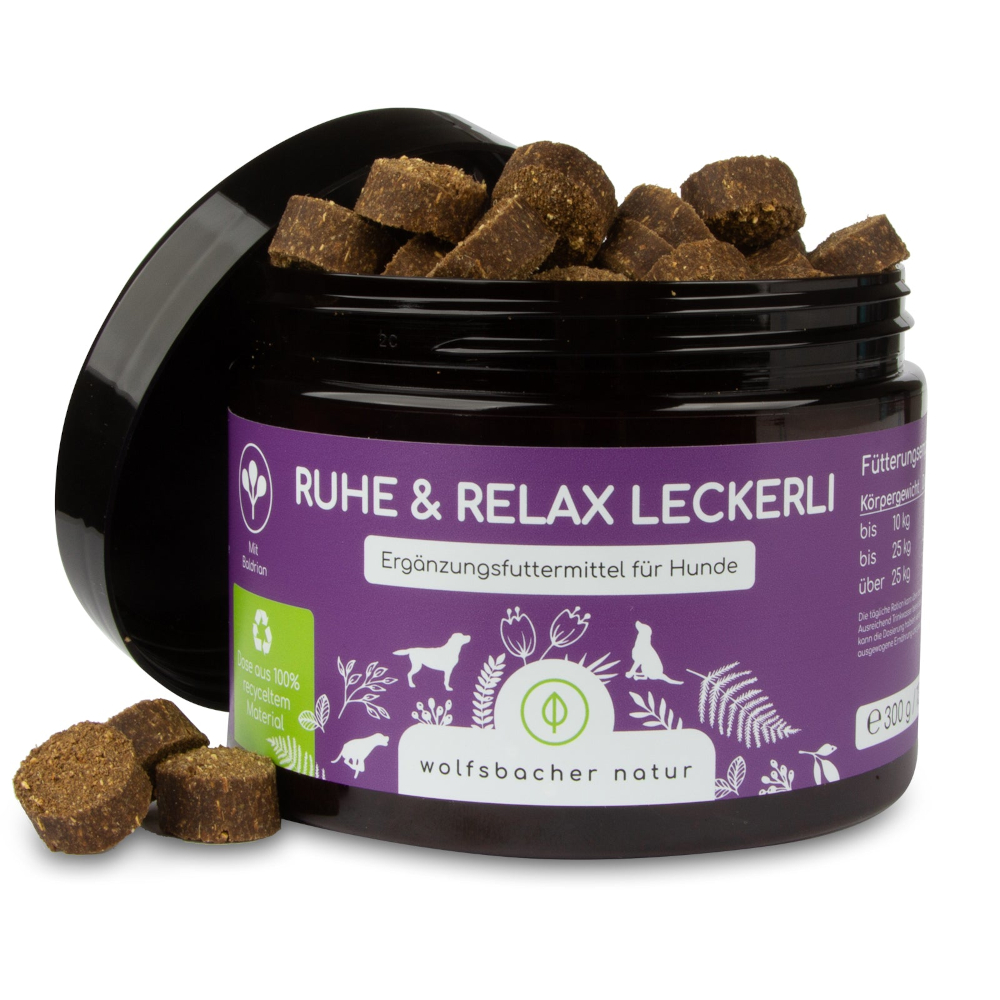 Wolfsbacher Natur, przysmaki uspokajające i relaksujące - 300 g