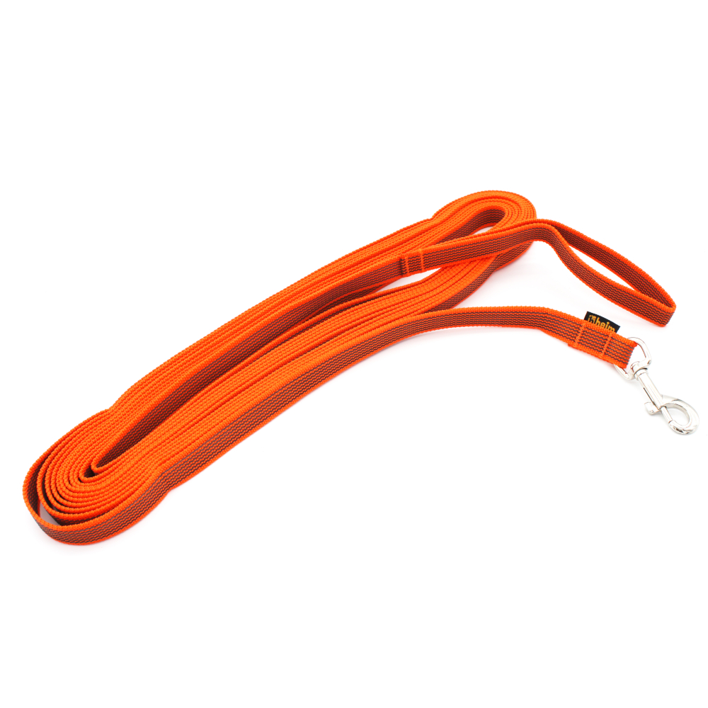 Heim Super-Grip smycz dla psa - Jasnopomarańczowa: 10 m x 20 mm