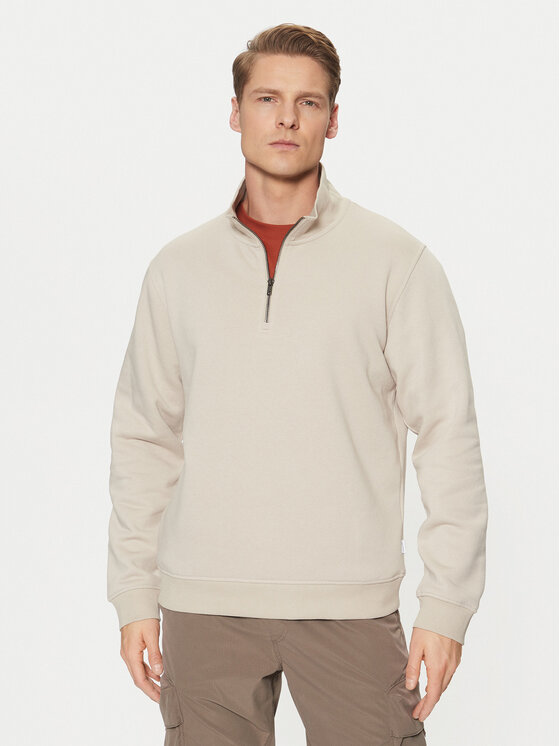 Jack & Jones Bluza Bradley 12250747 Beżowy Relaxed Fit