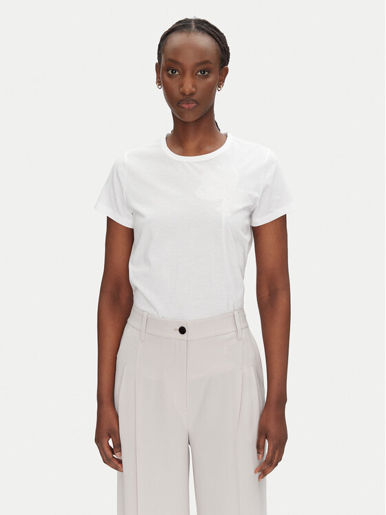 BOSS T-Shirt Eventsa7 50537598 Biały Regular Fit