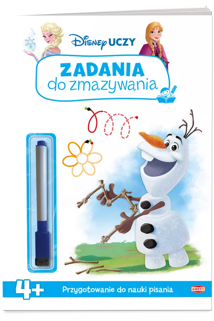 Disney Uczy. Kraina lodu. Zadania do zmazywania