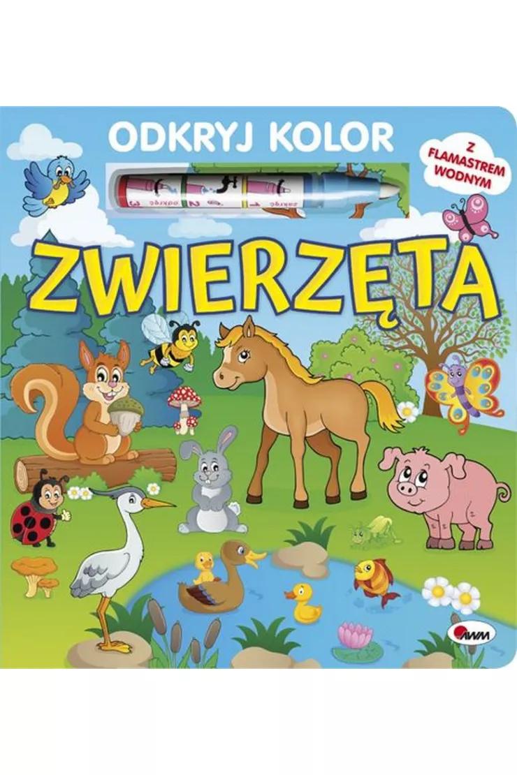Zwierzęta. Odkryj kolor