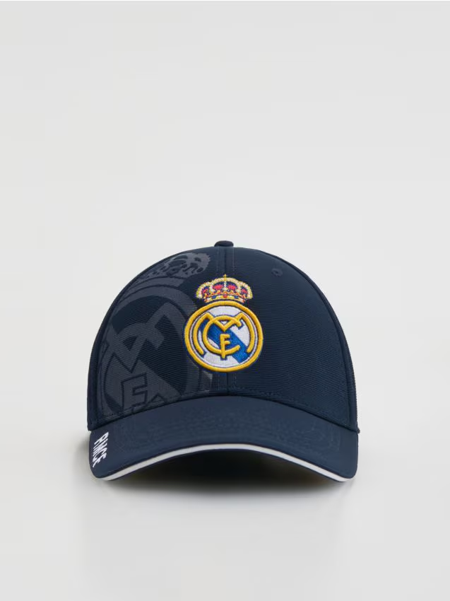 Reserved - Czapka Real Madrid - granatowy