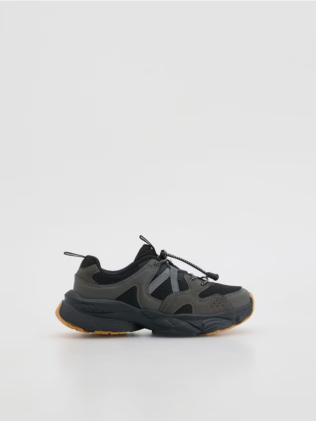 Reserved - Klasyczne sneakersy - ciemnoszary