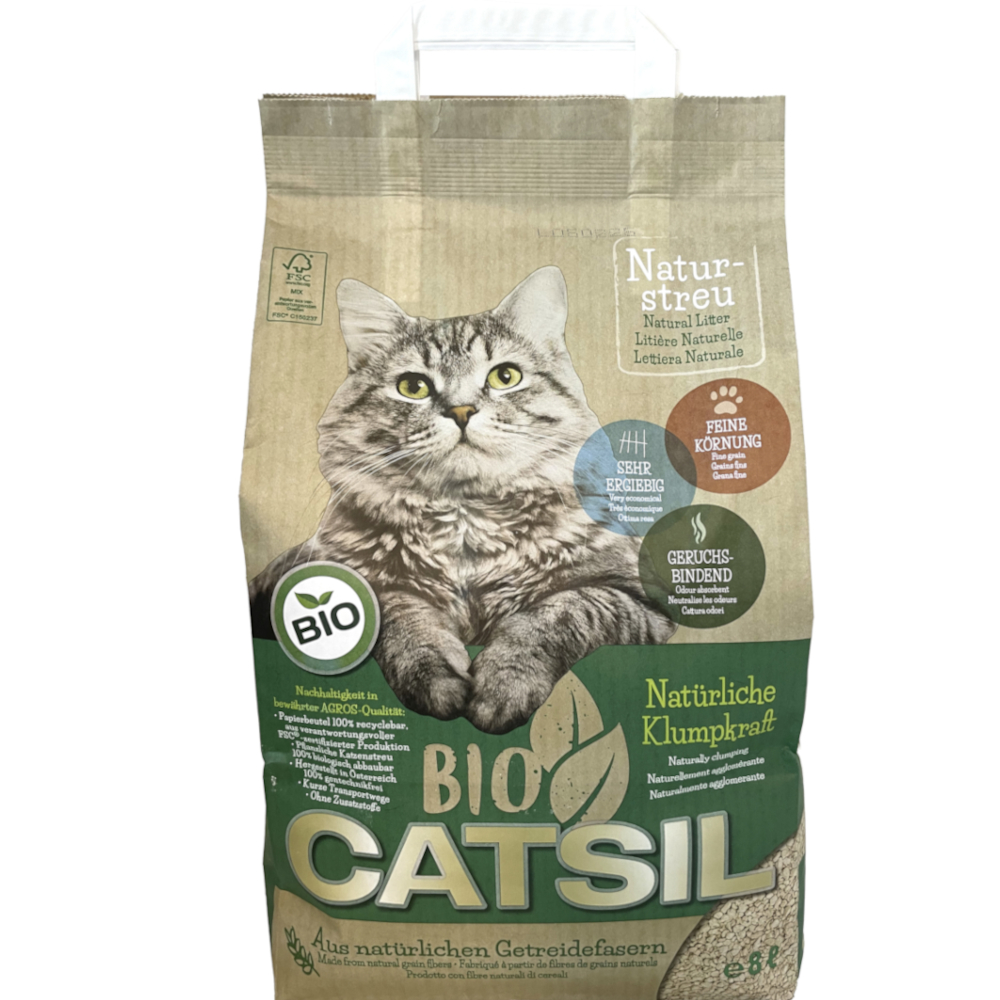 Bio-Catsil żwirek dla kota - 8 litrów (ok. 4 kg) miniaturka