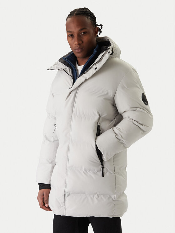 Jack & Jones Kurtka zimowa Fusion 12288983 Szary Relaxed Fit