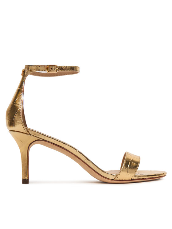 LAUREN RALPH LAUREN Sandały Allie 802P04400001 Złoty