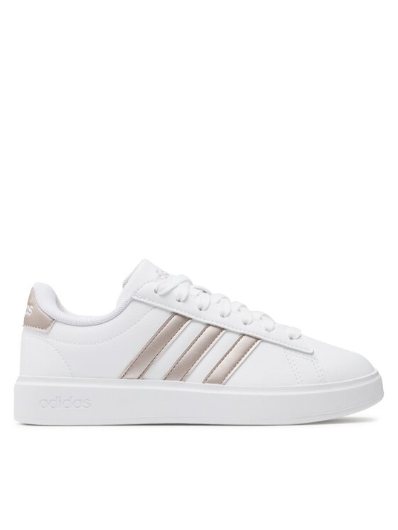 adidas Sneakersy Grand Court Cloudfoam Lifestyle Court Comfort Shoes GW9215 Biały