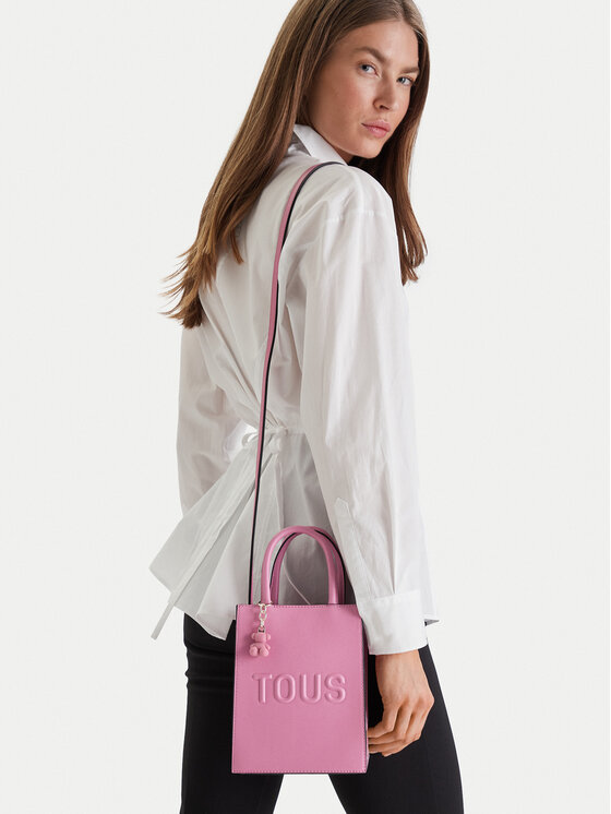 TOUS Torebka MINI BOLSO POP TOUS BRENDA 2002105913 Różowy