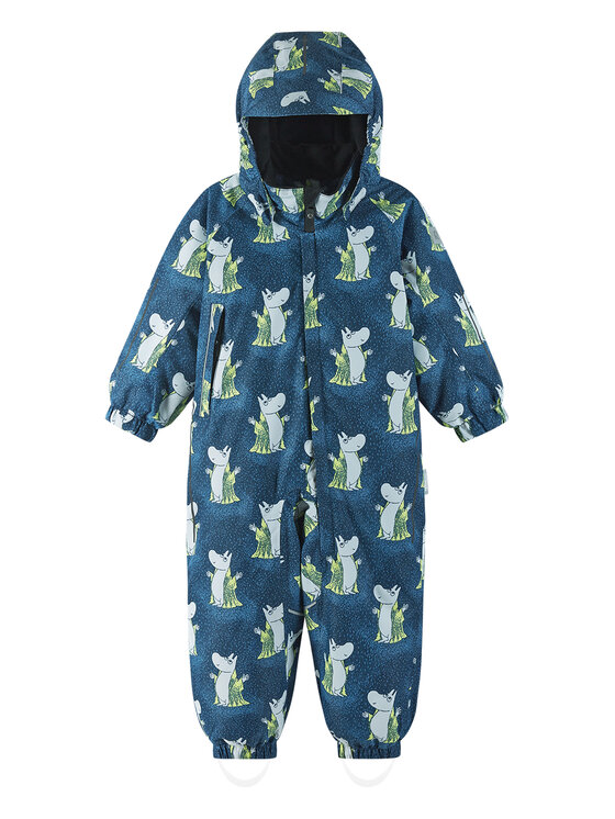 Reima Kombinezon zimowy Moomin Lyster 5100011D Granatowy Regular Fit
