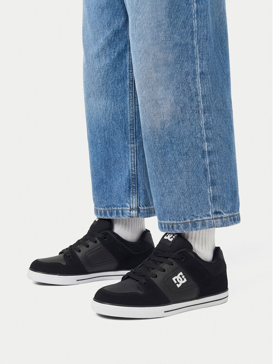 DC Shoes Sneakersy EO-PURE DC01783004_ Czarny