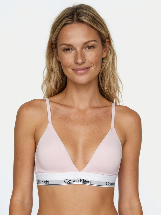 Calvin Klein Underwear Biustonosz top LV00QF8498 Różowy