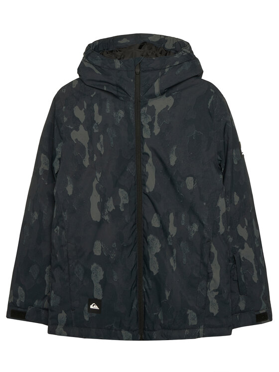 Quiksilver Kurtka snowboardowa Mission EQBTJ03199 Szary Regular Fit