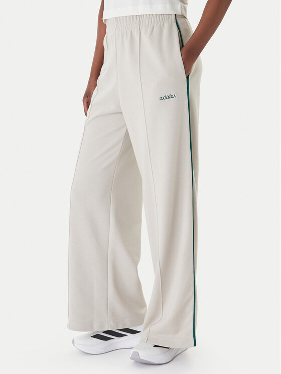 adidas Spodnie dresowe Seasonal Essentials Colourpop JZ0192 Beżowy Regular Fit
