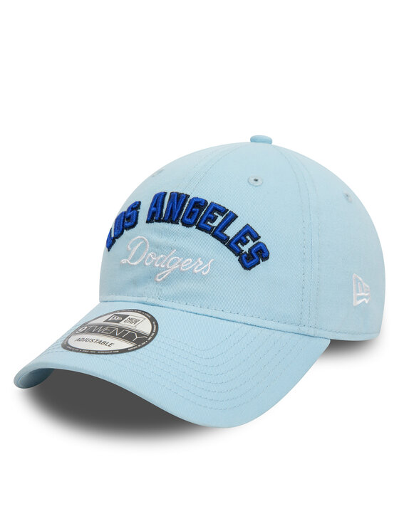 New Era Czapka z daszkiem Mlb Wordmark 920 La Dodgers 60503494 Niebieski