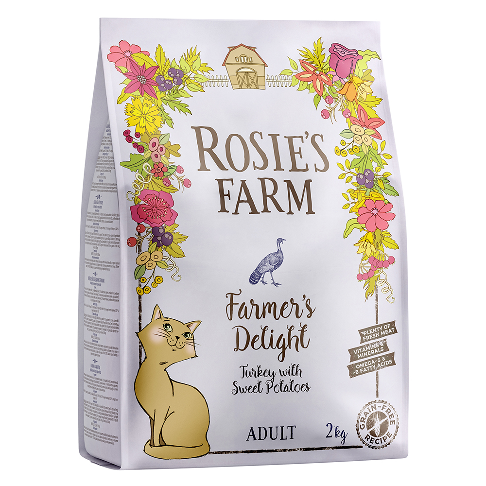 Rosie's Farm Adult, indyk z batatami - 2 kg