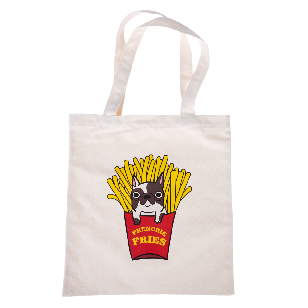 TIAKI płócienna torba "Frenchie Fries" - 1 szt.