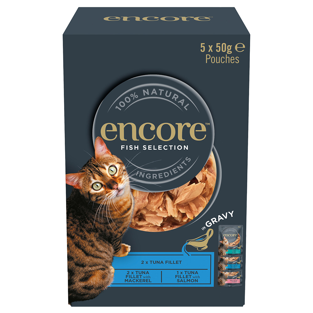 Korzystny pakiet Encore Cat w sosie, 20 x 50 g - Wybór rybny