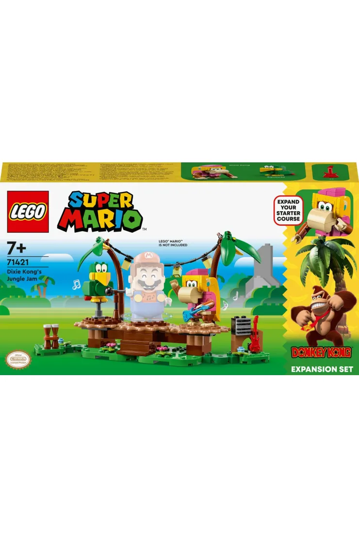 LEGO Super Mario Dżunglowy koncert Dixie Kong - zestaw rozszerzający 71421