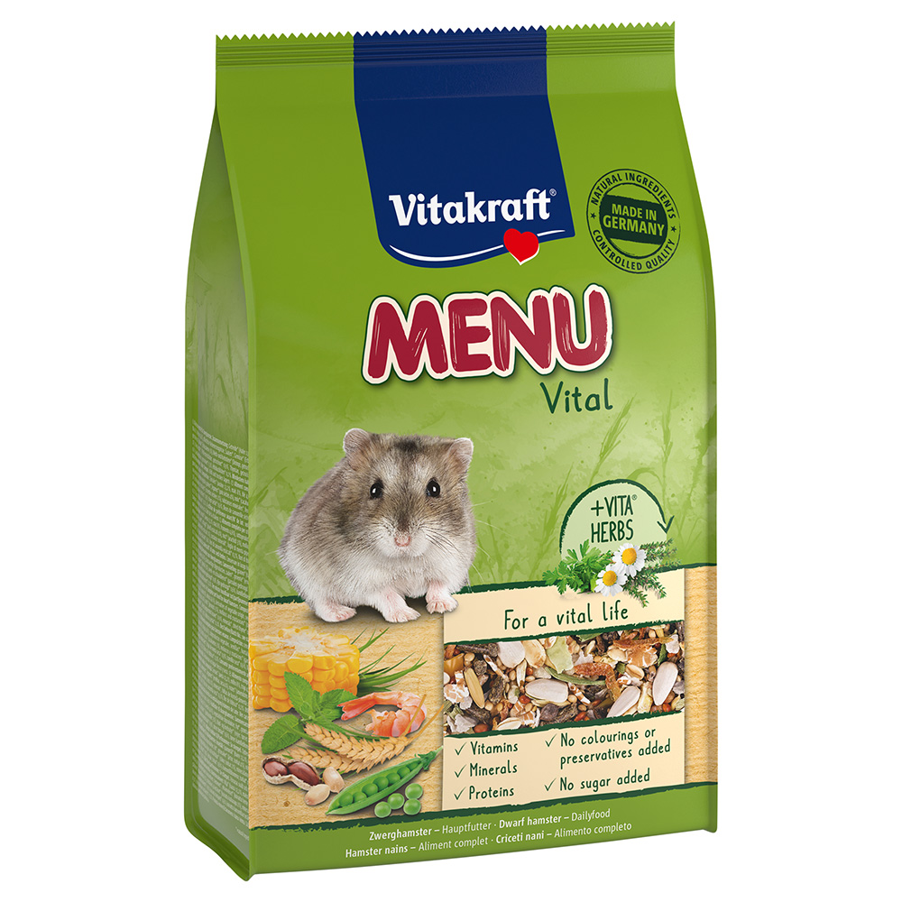 Vitakraft Menu Vital, dla chomików karłowatych - 400 g miniaturka