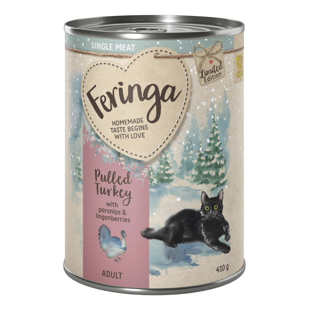 Edycja limitowana: Zimowe menu Feringa Single Meat, indyk z pasternakiem - 6 x 410 g