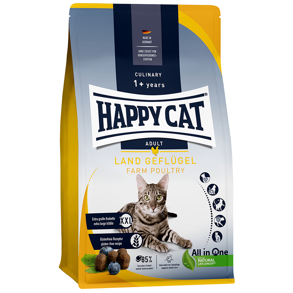 Happy Cat Culinary Adult, drób wiejski - 1,3 kg
