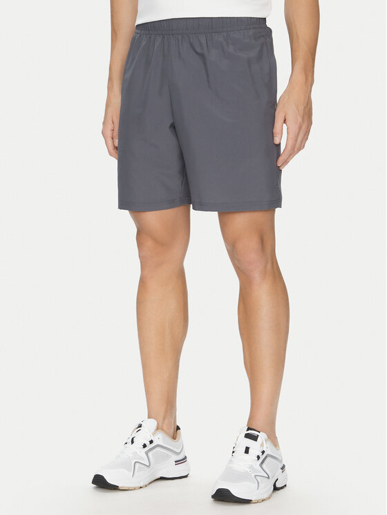 Under Armour Szorty sportowe Ua Woven Wdmk Shorts 1383356 Szary Loose Fit miniaturka