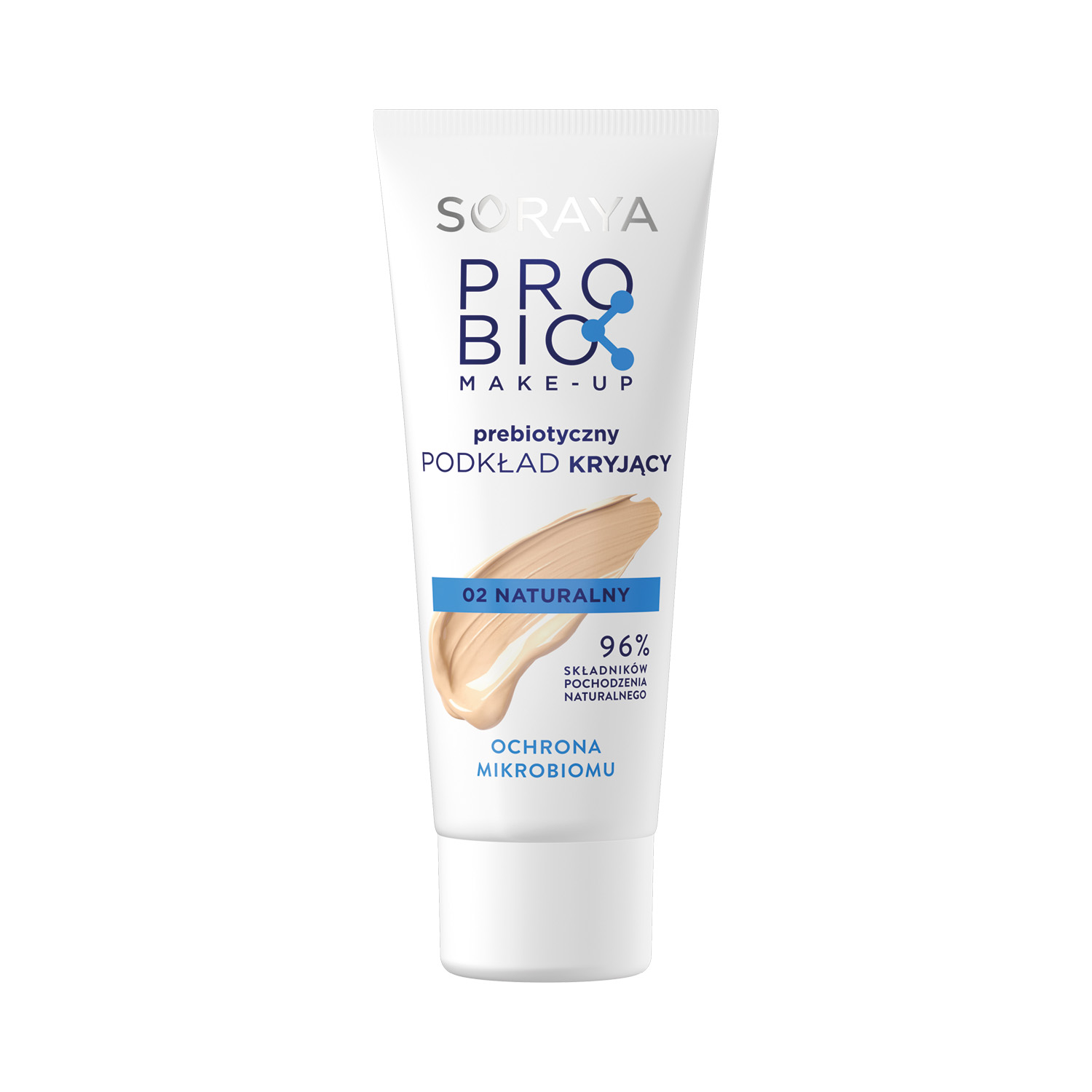 SORAYA ProBio Make-Up PODKŁAD KRYJĄCY 02 Naturalny 