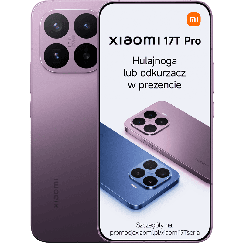 Xiaomi 17T Pro 5G 12/512 GB Fioletowy