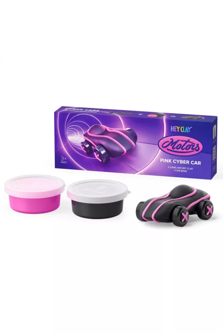 Hey Clay - Cyber Auto Różowe