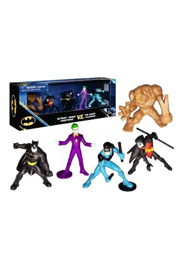 Figurki DC Batman 5cm 5-pack