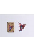 Puzzle drewniane eko 70 el. Delikatny koliber A4