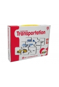 Puzzle edukacyjne 10 el. Transport