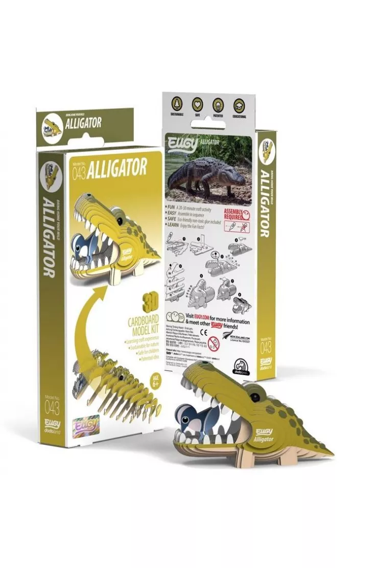 Aligator Eugy. Eko Układanka 3D
