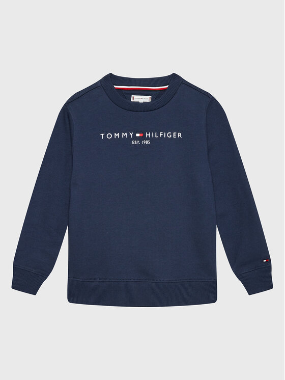 Tommy Hilfiger Bluza Essential KS0KS00212 M Granatowy Regular Fit
