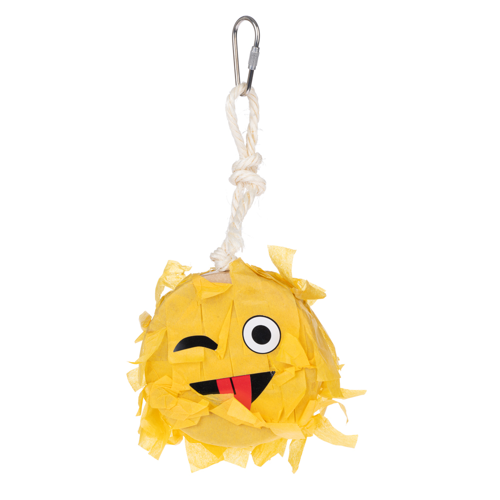 TIAKI zabawka do rozdrabniania Emoji Piñata - Ø 8,5 x wys. 3 cm miniaturka