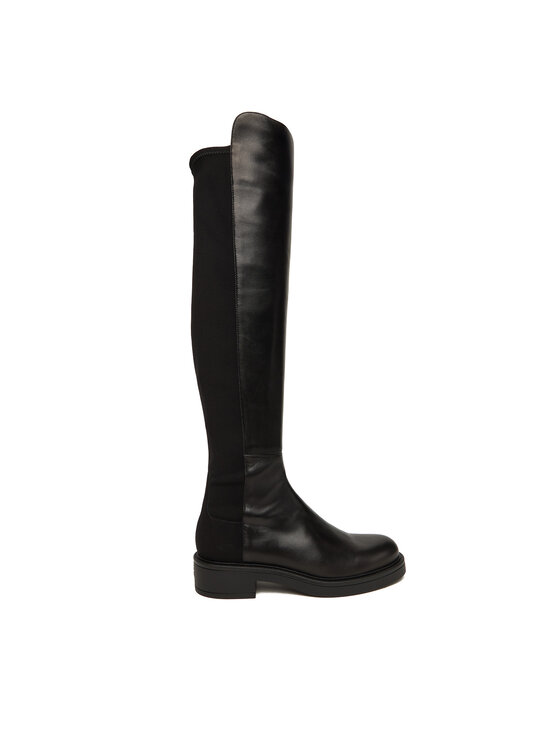 Stuart Weitzman Muszkieterki Celia SM396 Czarny