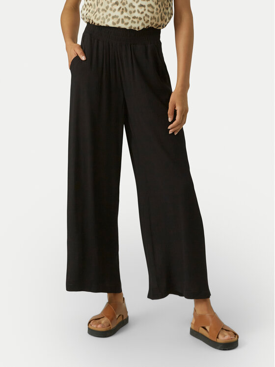 Vero Moda Spodnie palazzo Menny 10282478 Czarny Wide Leg