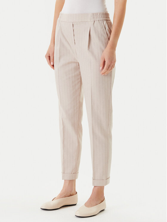 United Colors Of Benetton Chinosy 49KBDF090 Beżowy Slim Fit