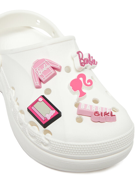 Crocs Ozdoba do butów BARBIE 5 PACK 10012070 5 PACK Różowy