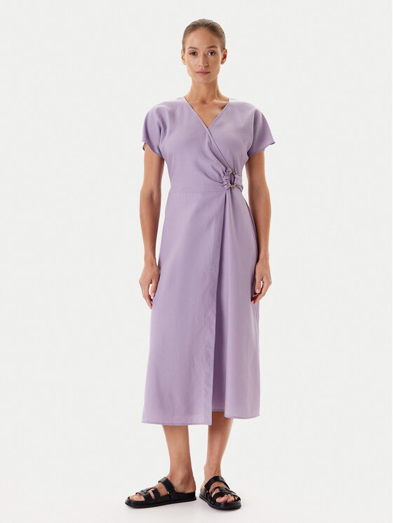 Tatuum Sukienka letnia Ziana T2506.194 Fioletowy Regular Fit