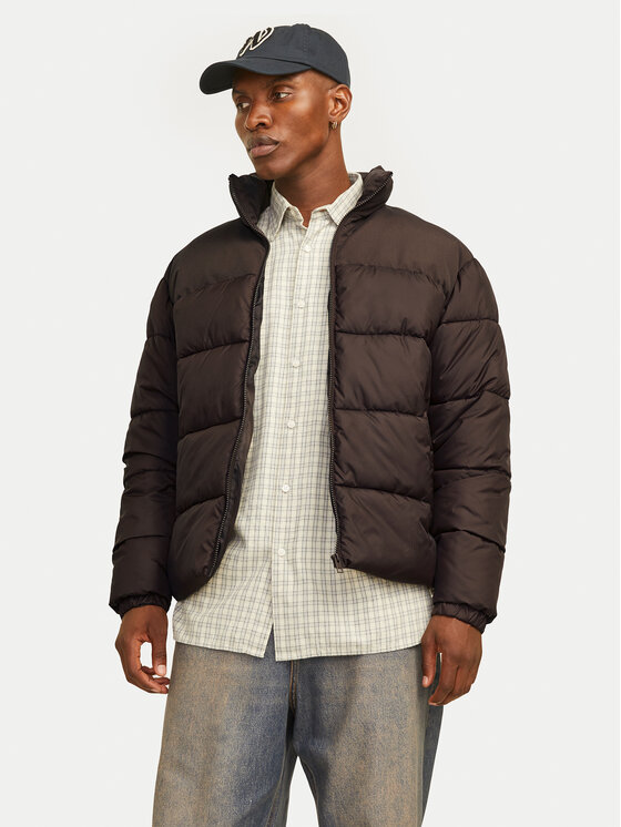 Jack & Jones Kurtka zimowa Moon 12256859 Czarny Regular Fit