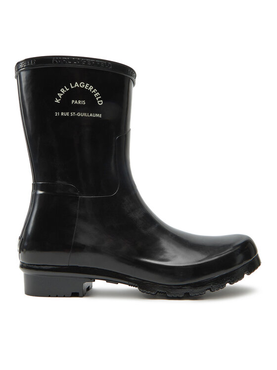 KARL LAGERFELD Kalosze KL47075S Czarny