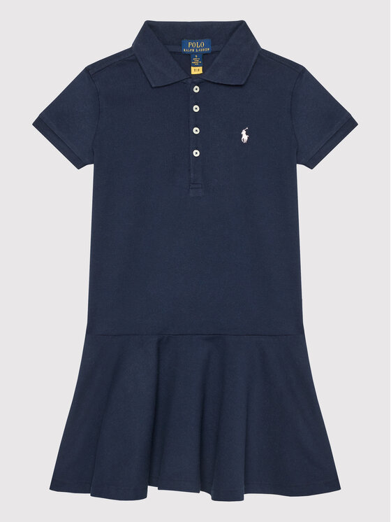 Polo Ralph Lauren Sukienka codzienna 312624740001 Granatowy Regular Fit